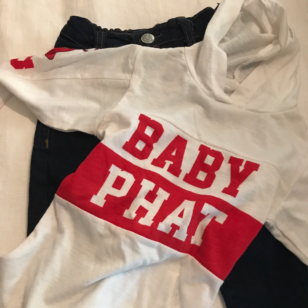 Baby Phat jeans set